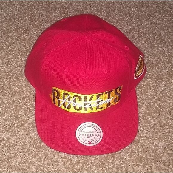 Mitchell & Ness Houston Rockets Snapback BRAND NEW - Picture 1 of 9
